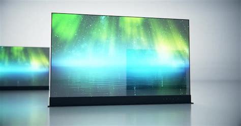Flat Screen Translucent Tv Future Technology See Through Display