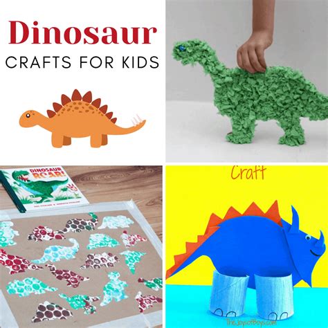 Dino Mite Dinosaur Crafts For Preschoolers To Make