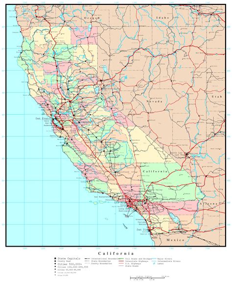 California Political Map