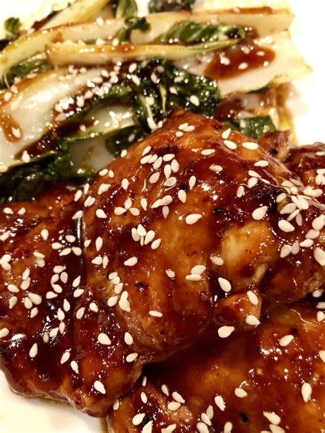 Spicy Asian Chicken Thighs With Bok Choy Spicy Asian Chicken Asian