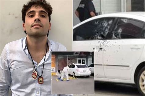 el chapo policeman who arrested son of mexican drug lord shot 155 times in broad daylight
