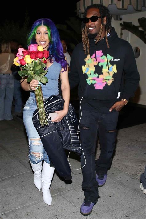 Offset Gives Cardi B Roses As Video For New Single Jealousy Drops