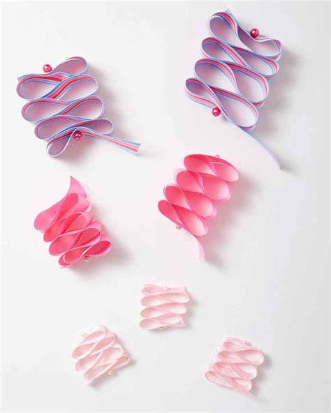 Ribbon Candy Ornaments Martha Stewart