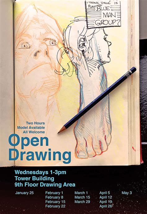 Spring Open Drawing Sessions