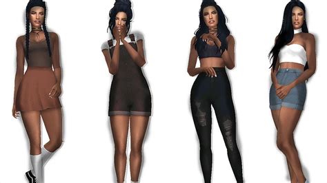 Lets Play Sims 4 Urban Black Ig Baddie Sims Cc Makeover Sims 4 Cas