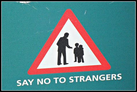 Do You Send Out Conflicting Messages About Stranger Danger Dad Blog Uk
