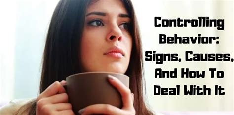 controlling behavior signs causes and how to deal with it