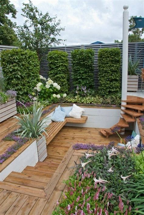 banc d extérieur en bois jardin moderne salon de jardin avec bancs