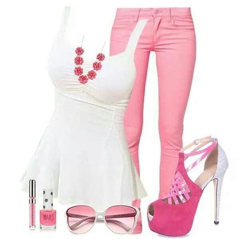 Simple But Cute Pink Outfit Fashion Girly Outfits