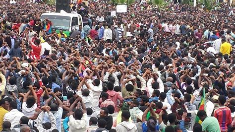 Video Half A Million Protesters Call For A Regime Change In Ethiopia