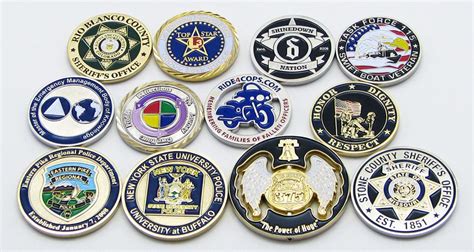 Custom Challenge Coins For Volunteers Custom Enamel Pins