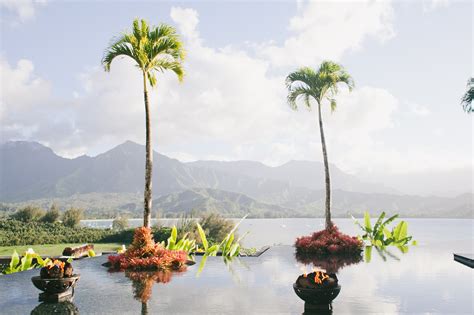 Elegant Kauai Wedding At The St Regis Princeville Resort Kauai