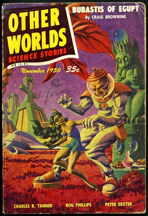 Other Worlds Science Stories Nov Cover By Hannes Bok Science