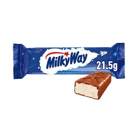 Milky Way Nougat And Milk Chocolate Snack Bar 215g Single Chocolate Bars And Bags Iceland Foods