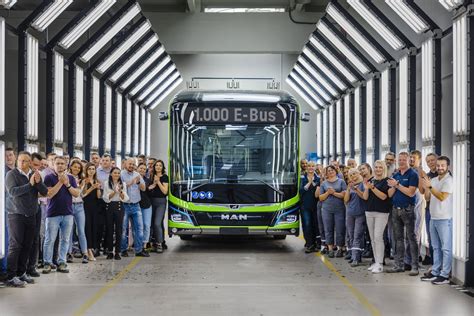 Nfz Messe Elektrifizierter Lions City Man Truck Bus Produziert E