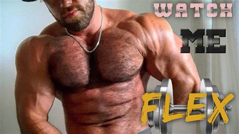 Big Hairy Shredded Muscle Chest Growth Six Pack Pecs