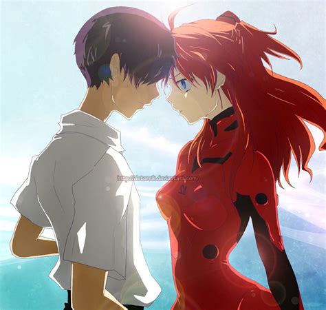 Evangelion Asuka Y Shinji Neon Genesis Evangelion Genesis Evangelion