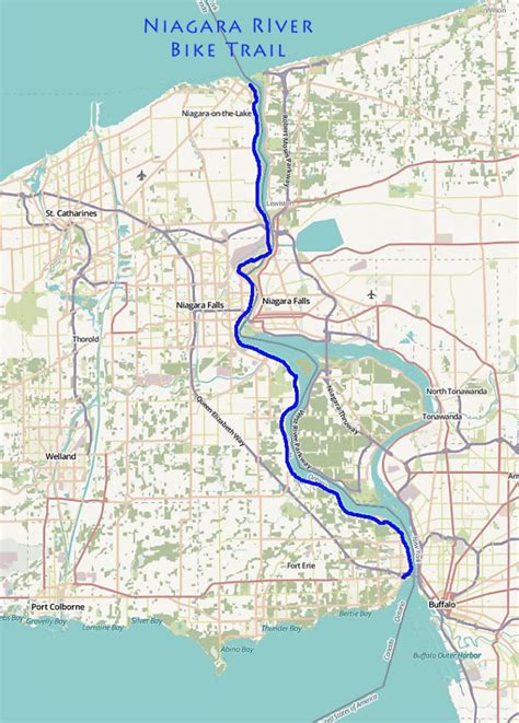 Niagara River Park Trail Ontario Bike Trails