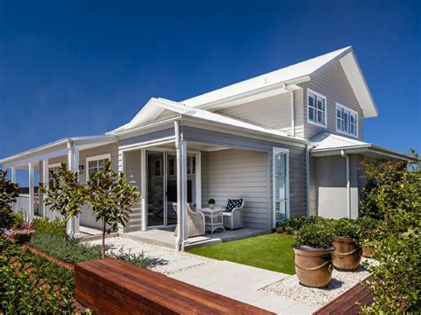 Hamptons Inspired Mayfield Mkiii By Rawson Homes Is A Narrow Design