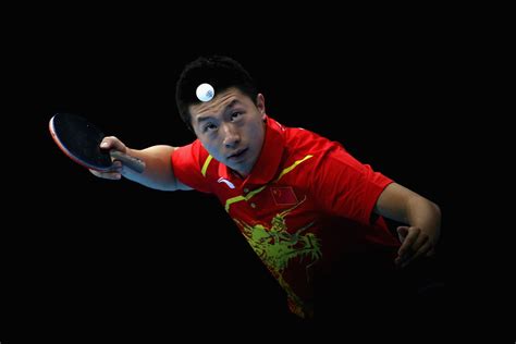 His technique is almost perfect. Ma Long - Ma Long Photos - Olympics Day 10 - Table Tennis ...