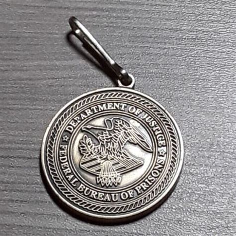 Us Department Of Justice Federal Bureau Of Prisons Fci Estill Medallion