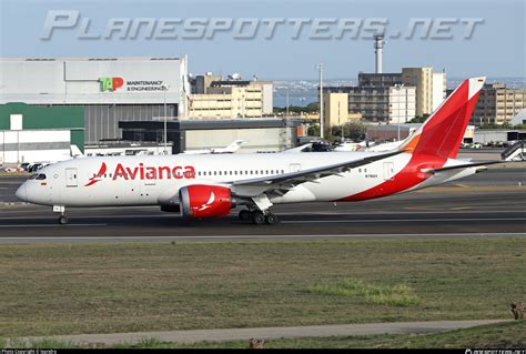 N791av Avianca Boeing 787 8 Dreamliner Photo By Leandro Id 1118449