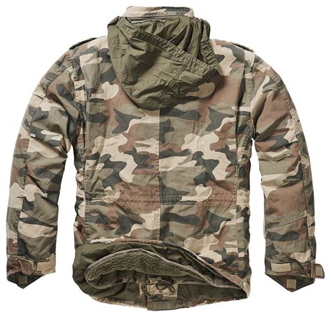 Mens Brandit M65 Military Style Parka Us Army Warm Lining Winter Ebay