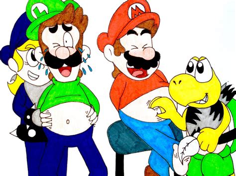 Super Ticklish Mario Bros By Iwatchcartoons715 On Deviantart
