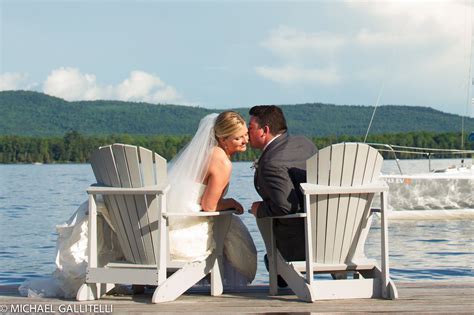 Wedding At The Lake George Club In Diamond Point New York Lake George
