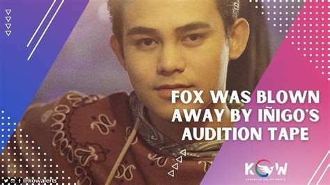 Iñigo Pascual Shares About The Content Of His Audition Tape For Monarch Youtube