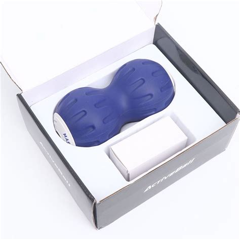 2020 Peanut Shape Electric Massage Ball Fitness Muscle Release Training Massager Roller Slimming