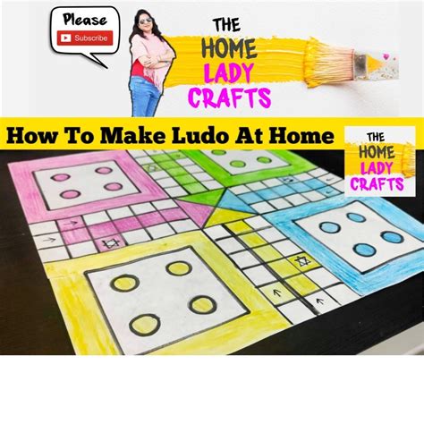 Easy ludo game drawing/how to draw ludo step by step. How To Make Ludo At Home | Art activities for kids ...