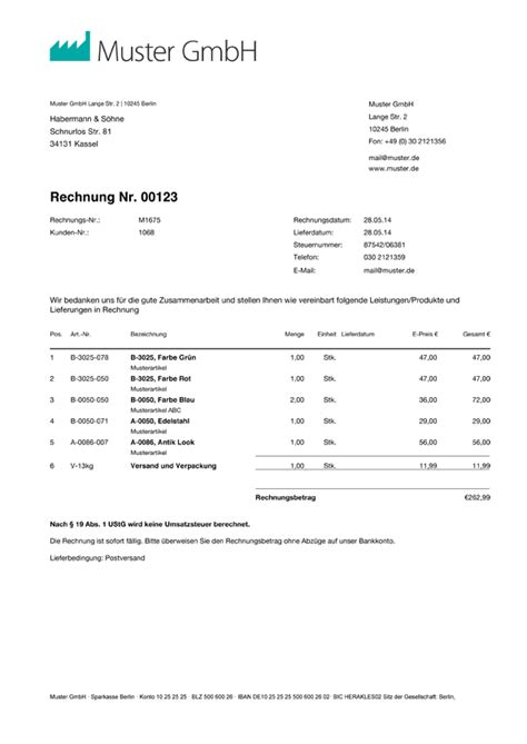 Wie schreibt man eine email auf deutsch? Rechnungsvorlage Kostenlos Pdf