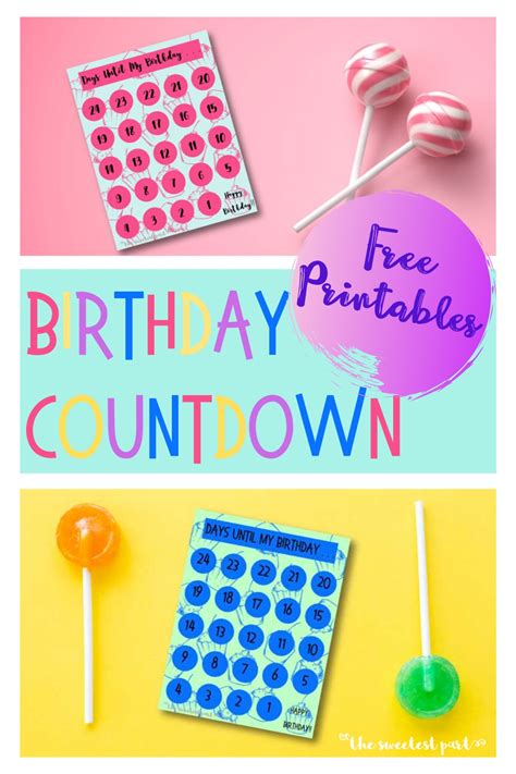 Birthday Countdown Printable Example Calendar Printable