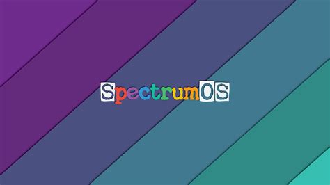 Linux Spectrumos Arch Linux Minimalism Simple Background Logo Colorful