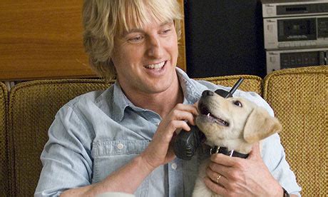 Owen wilson, jennifer aniston, marley, and uncredited stunt snowman in marley me. marley & me is a cheerful family movie about a young couple starting out in life with a new house, new jobs, a new dog and then three children, who the dog doesn't eat, or the movie wouldn't be rated pg. Marley and Me. | Movie and Television Blog (2013-