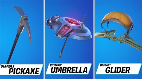 New Fortnite Chapter 3 Default Glider And Pickaxe Chapter 3 Victory