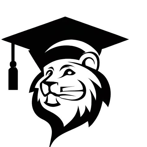 Lion Graduation · Creative Fabrica