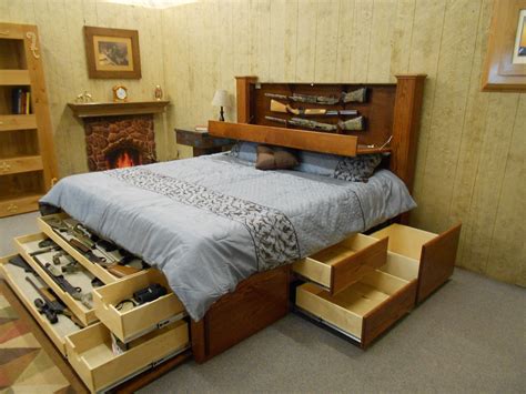 This style of platform bed is an excellent choice for a smaller bedroom. Pin on Home improvement