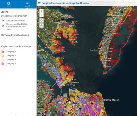 Virginia Storm Surge Mapping Tool Apps Publicinformation Index