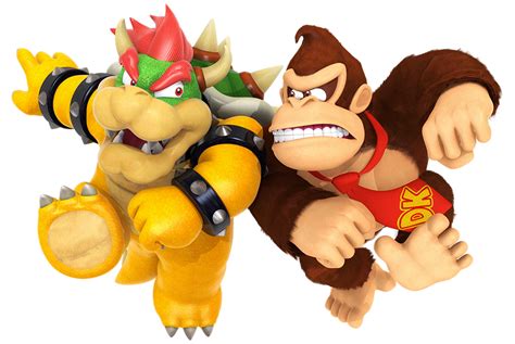 Nibroc Rock On Twitter Bowser Vs Donkey Kong Render Https T Co