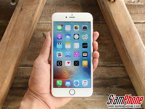 รีวิว Iphone 6s Plus สมาร์ทโฟนพรีเมี่ยมทรงพลังด้วย Cpu A9 จอนวัตกรรม 3d