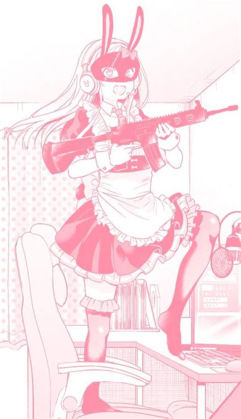 𝑁ℎ𝑎𝑤 Pink Wallpaper Anime Aesthetic Anime Anime Art Girl