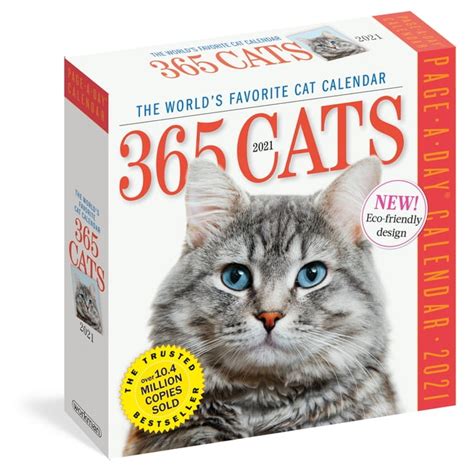 365 Cats Page A Day Calendar 2021