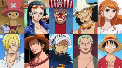 Os Personagens De One Piece