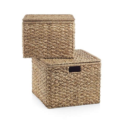 4.1 out of 5 stars 11. Kelby Small Square Lidded Basket
