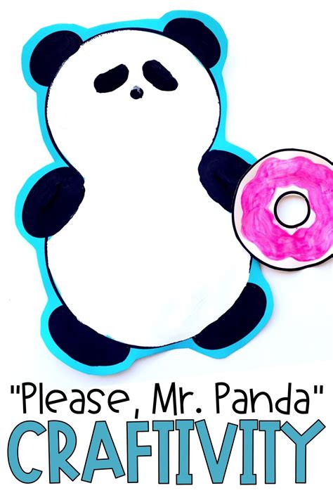 Please Mr Panda Craftivity Craftivity Cute Art Projects Cute