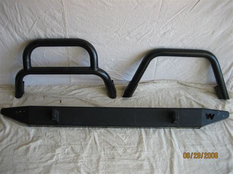 Sold Warn Rock Crawler Front Bumper For Jeep Tj Whoop Or Guard Sold