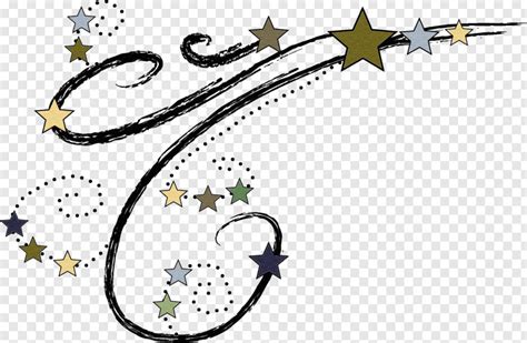 Star Border Shooting Star Clipart Free Transparent Png 2300x1504