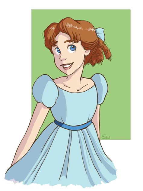 Wendy Darling Peter Pan Disney Fan Art Forgotten Disney Princesses